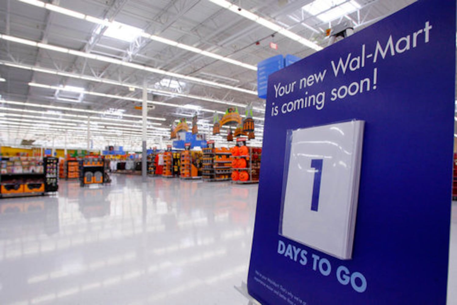 Renovated Walmart