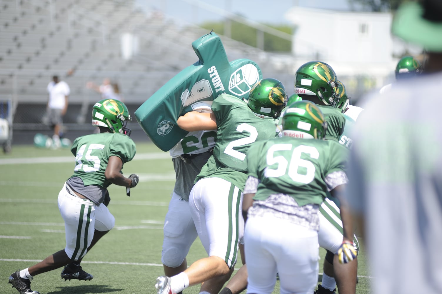 PHOTOS: Northmont Thunderbolts preseason football practice