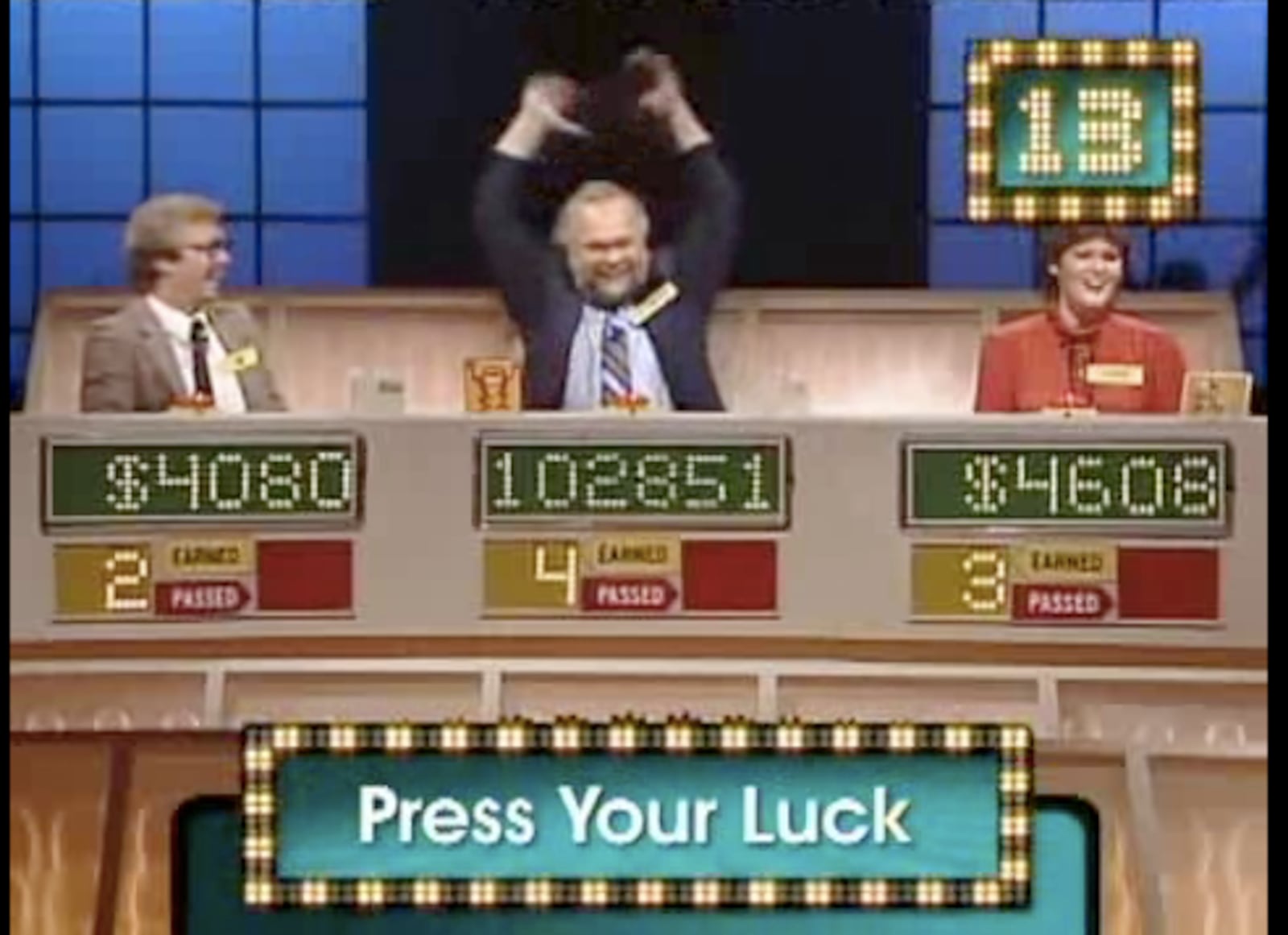 In 1984, Lebanon resident Michael Larson won more than $110,000 on "Press Your Luck" by memorizing the pattern of the board. Larson squandered his fortune on several "get rich quick" schemes.