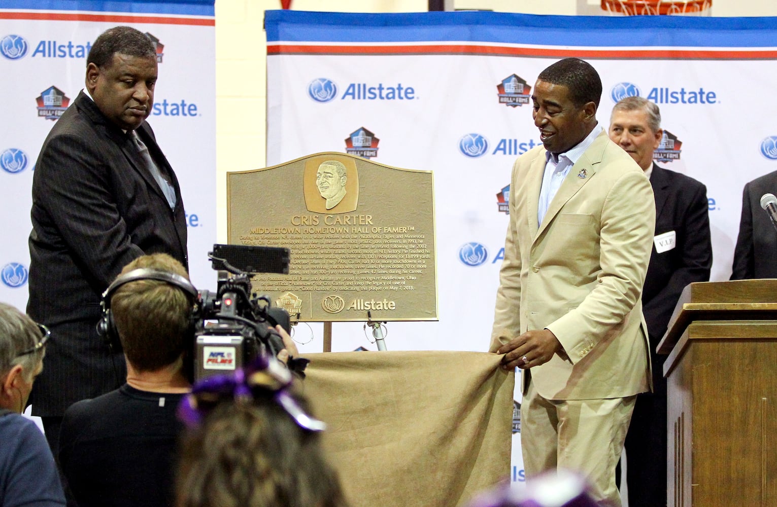 Cris Carter Middletown visit