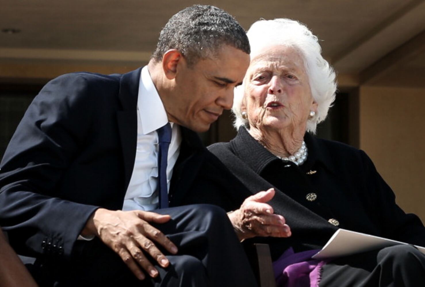 First Lady Barbara Bush