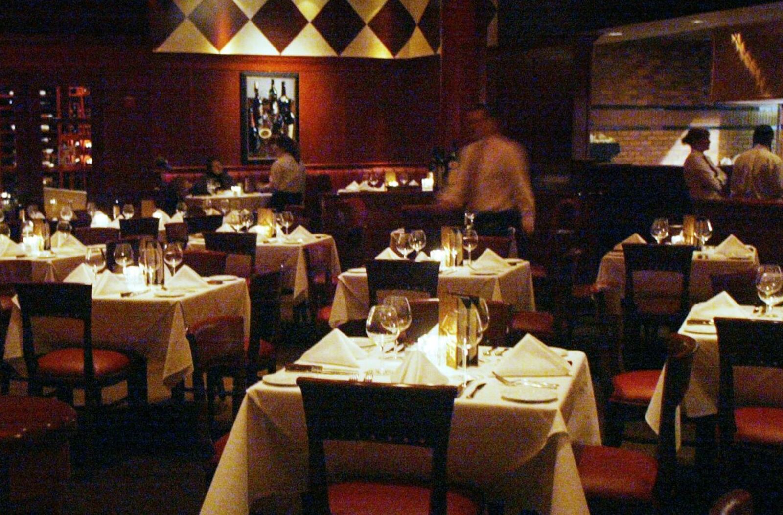 A 2008 file photo inside Fleming's Prime Steakhouse & Wine Bar at The Greene Town Center in Beavercreek.