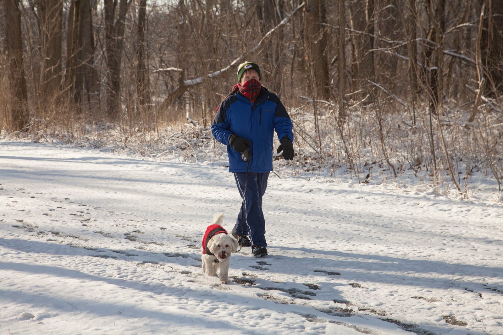 Dressing warmly is an important part of wintertime hiking. CONTRIBUTED 