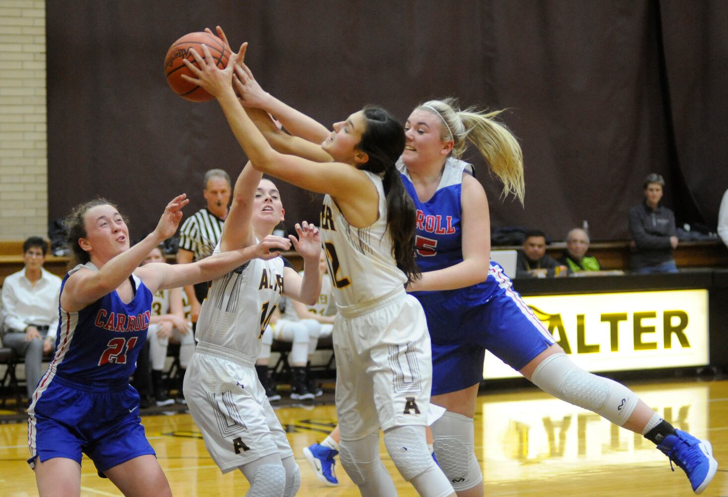 PHOTOS: Carroll at Alter girls basketball