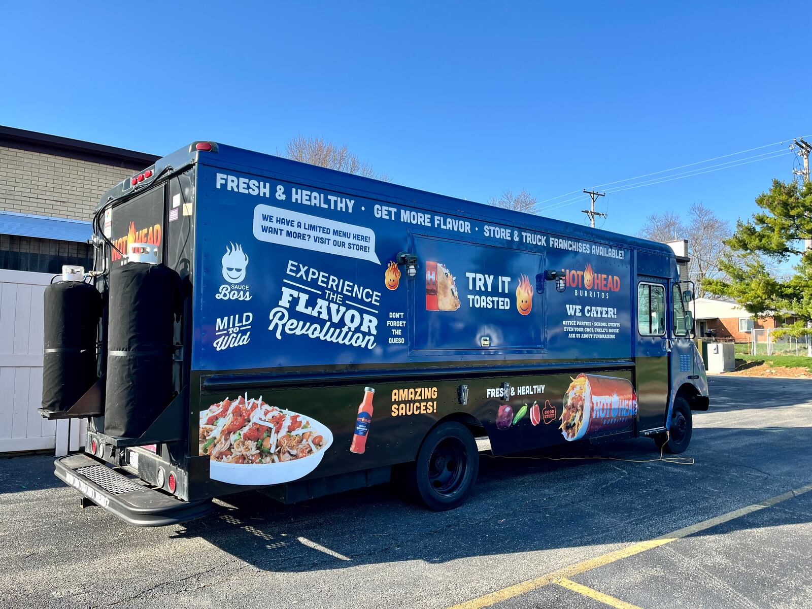 Hot Head Burritos is continuing to expand throughout the Dayton area with a food truck. NATALIE JONES/STAFF