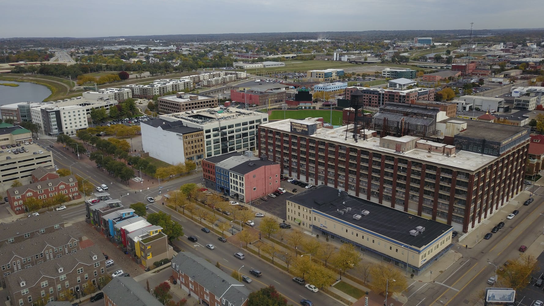 PHOTOS: What this booming area in downtown Dayton looks like from above