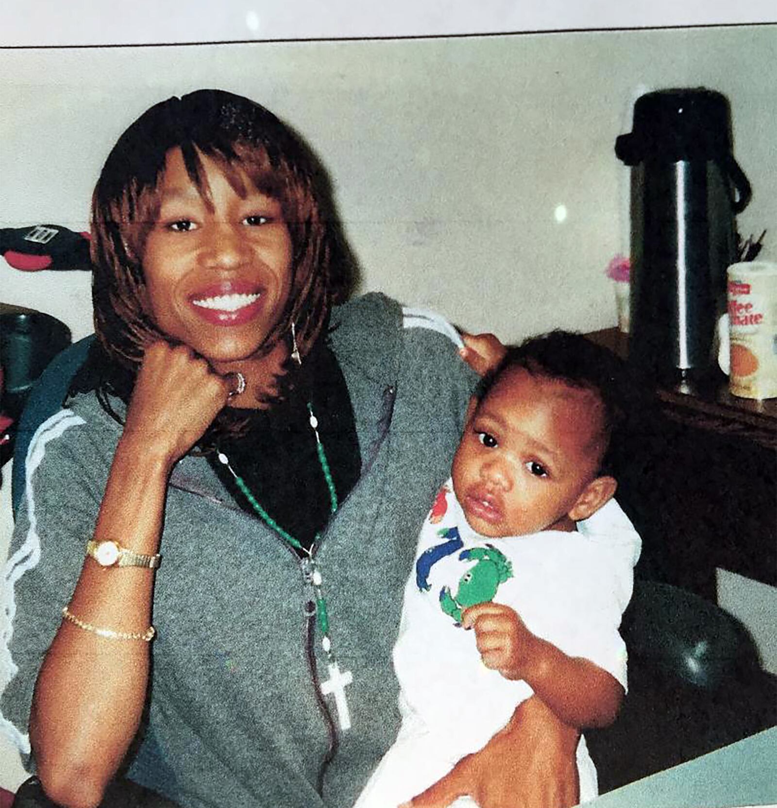 Alexis (left) and her daughter Lexi shortly after the Salazar family met them. Alexis passed away from breast cancer when she was 24 years old, and the Salazar family adopted her daughter Lexi.