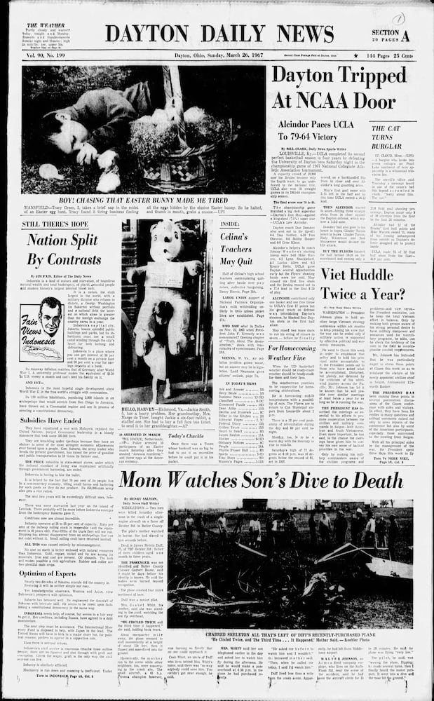 PHOTOS: Historic Dayton Daily News front pages