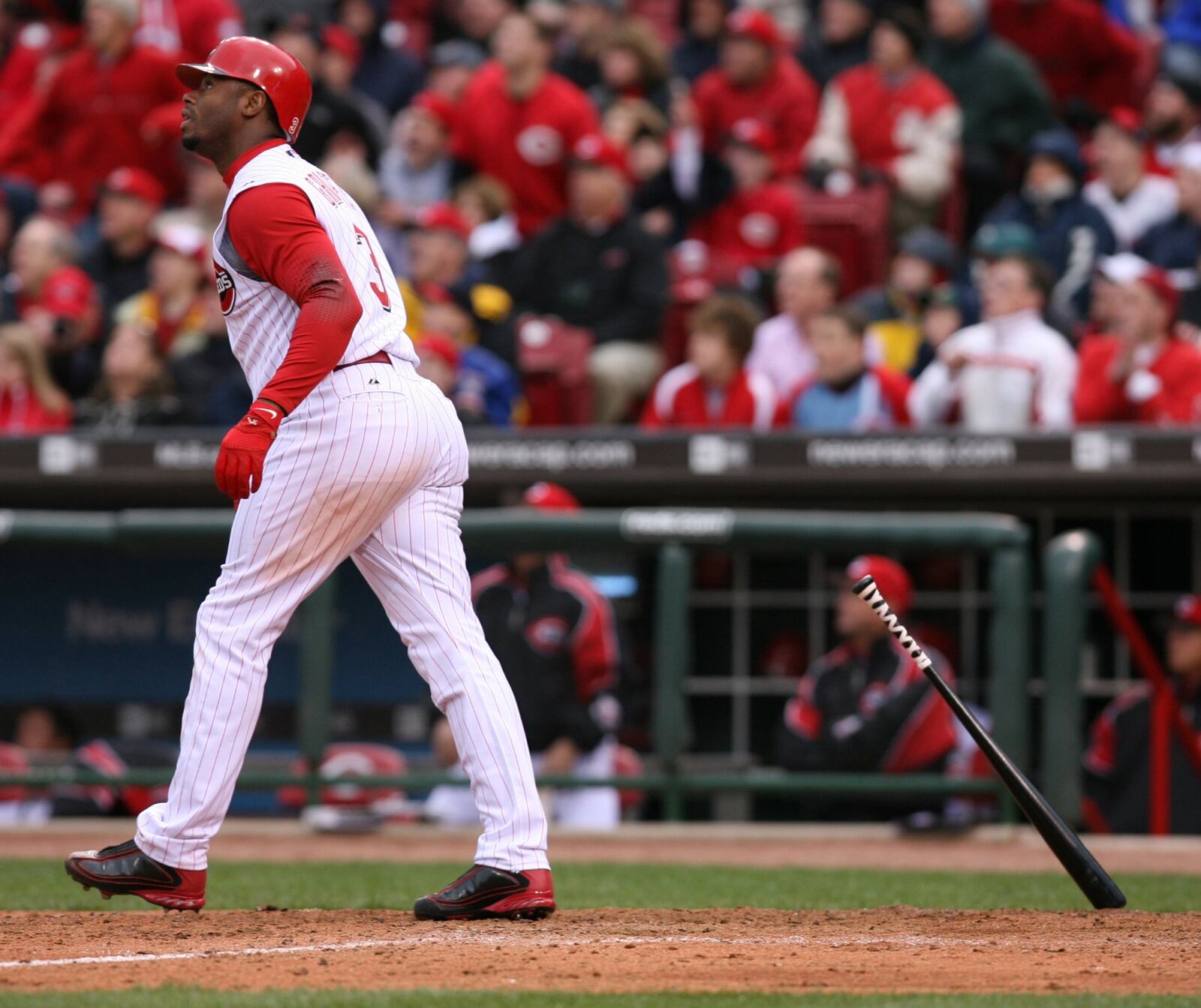 Ken Griffey Jr. hit career home runs Nos. 400, 500 and 600 with the Reds. GREG LYNCH/Staff photo