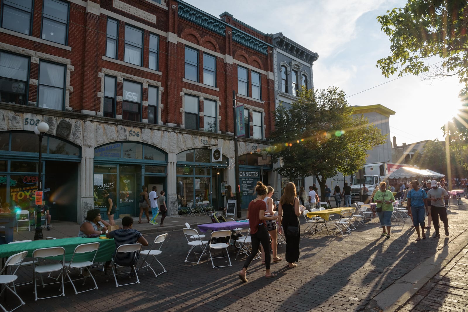 The Taste of the Oregon District, a chance to sample food from some of Dayton’s favorite restaurants, returned to Fifth Street on Sunday, Sept. 15. The event included samplings from 19 local, independent Oregon District restaurants with 60 different “bites” to choose from, plus live music, adult beverages, street vendors, and sidewalk sales. TOM GILLIAM / CONTRIBUTING PHOTOGRAPHER