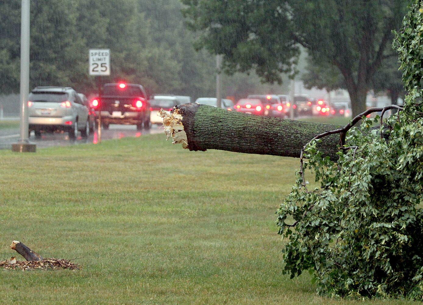 Photos showing damage of June 2012 derecho