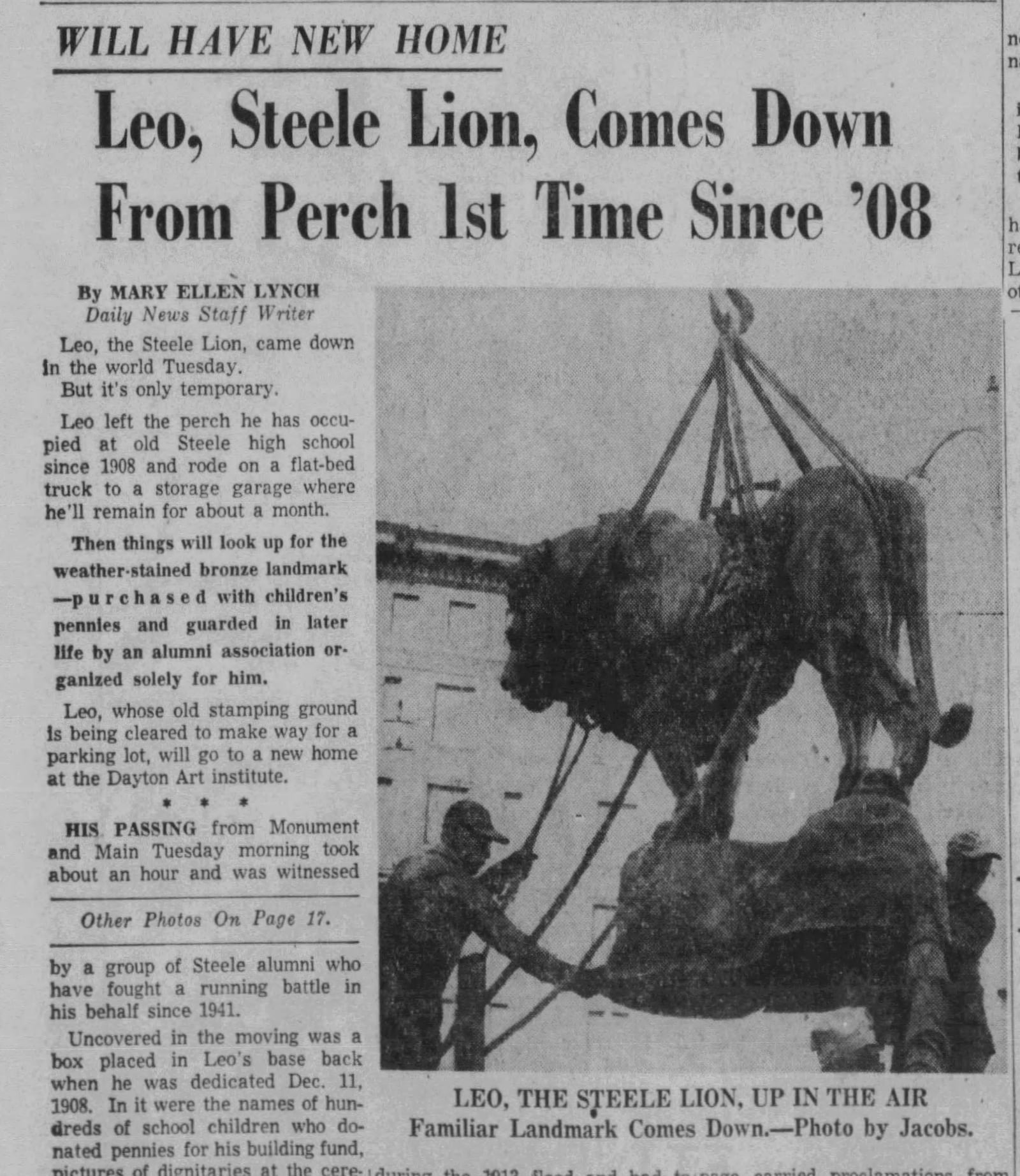 Dayton Daily News April 5, 1955. DAYTON DAILY NEWS ARCHIVES