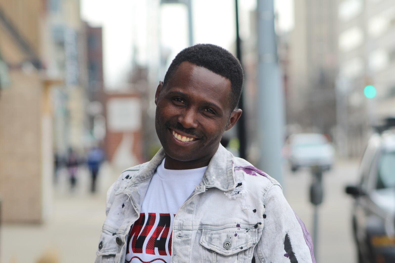 Donatian Mahanga, 38, moved to Dayton in 2019. He was born in the Congo but lived in a refugee camp in Uganda for two decades.  Mahanga in the last several years has purchased multiple properties that currently are on Dayton's nuisance list that he says he's renovating into housing primarily meant for refugees. CORNELIUS FROLIK / STAFF