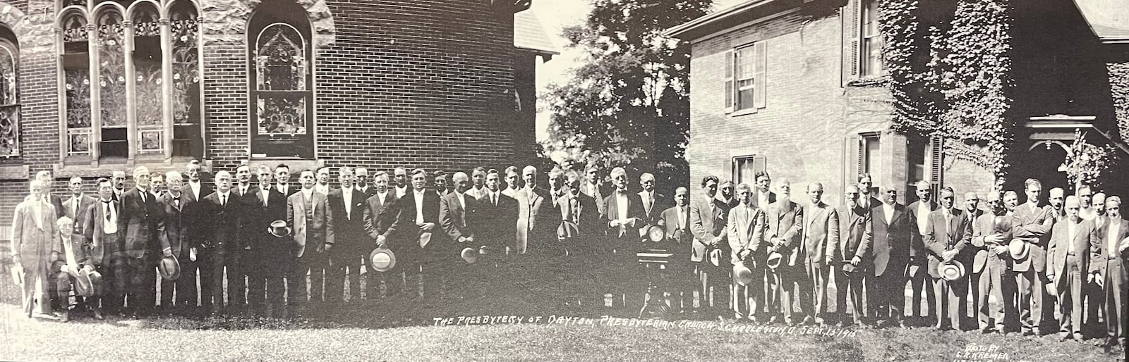 First Presbyterian Church Dayton Presbytery in 1915. Contributed