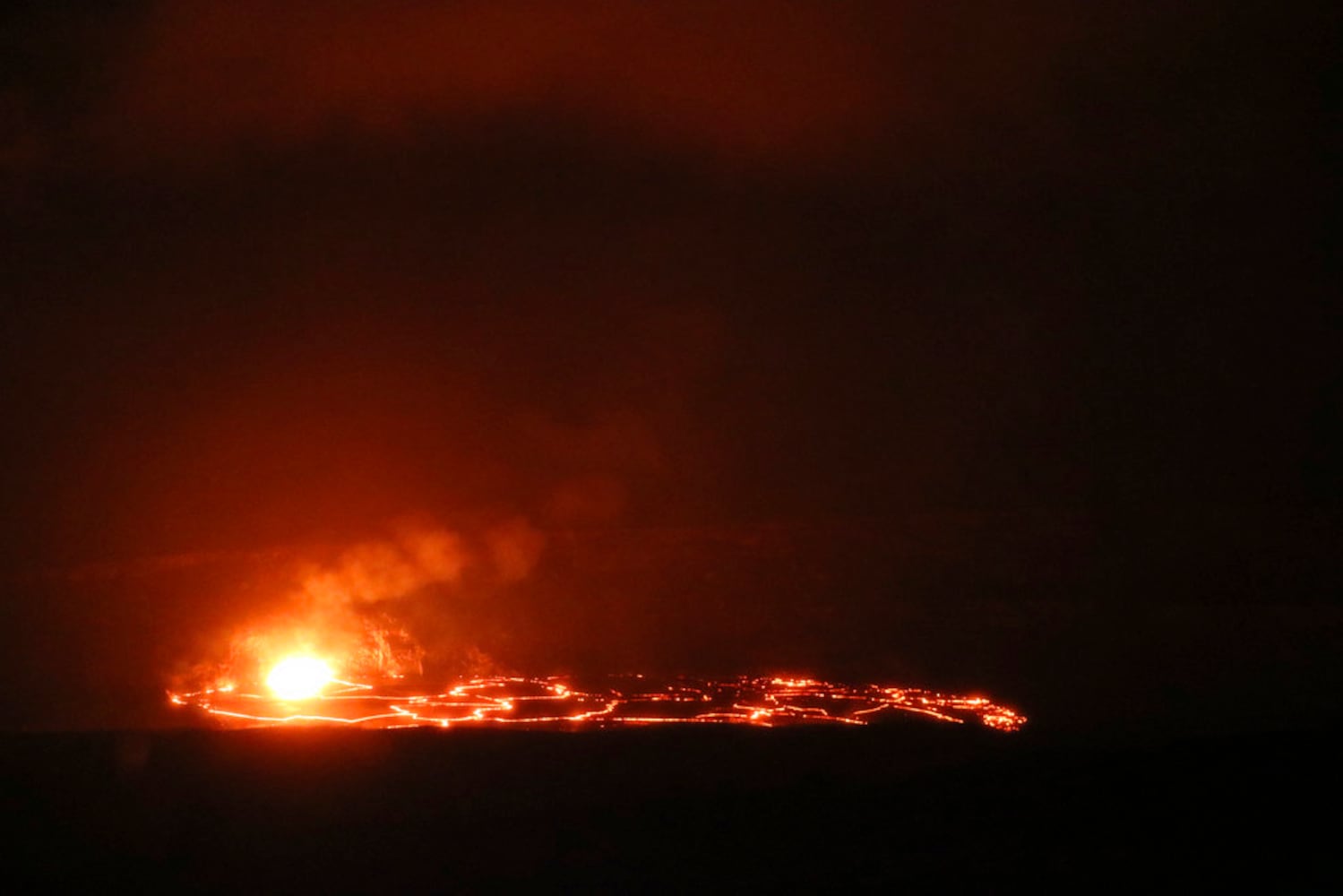 Photos: Hawaii volcano erupts