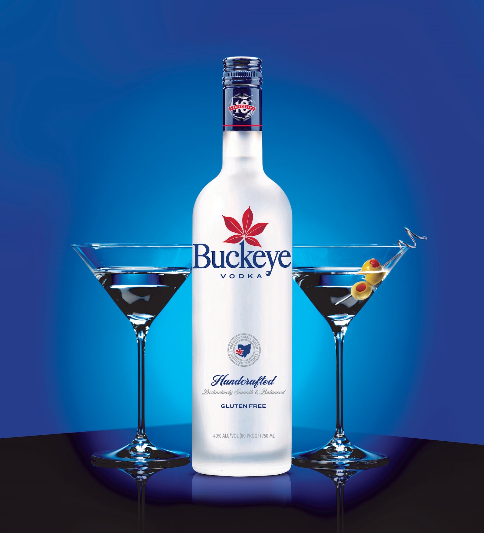 Buckeye Vodka, a Dayton original, is celebrating its tenth anniversary this year. The company just launched a new logo and bottle design. The vodka is still made in small batches and is sold at an affordable price point.