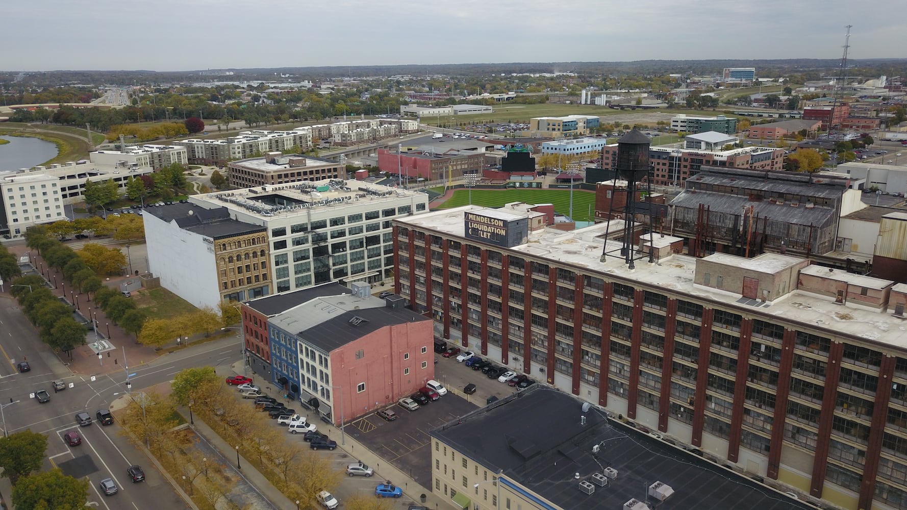 PHOTOS: What this booming area in downtown Dayton looks like from above