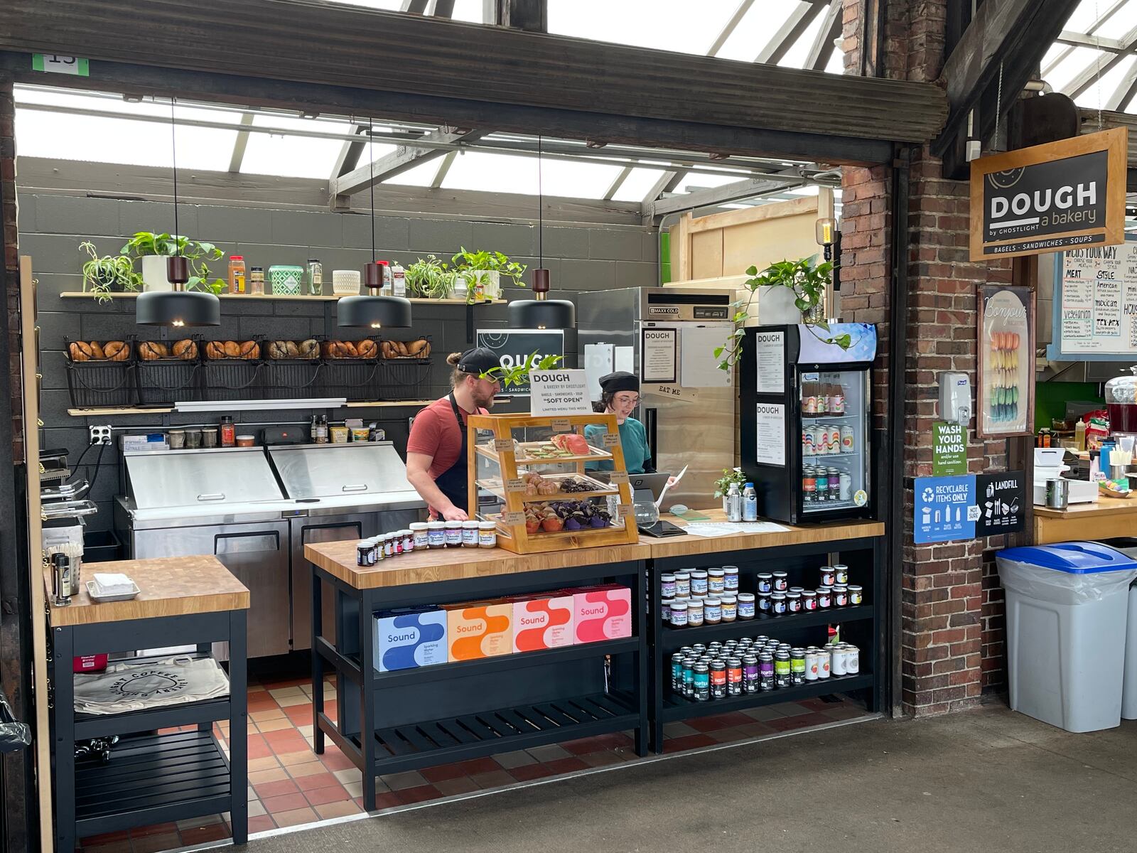 DOUGH, A bakery by Ghostlight is in the soft opening stage at 2nd Street Market.