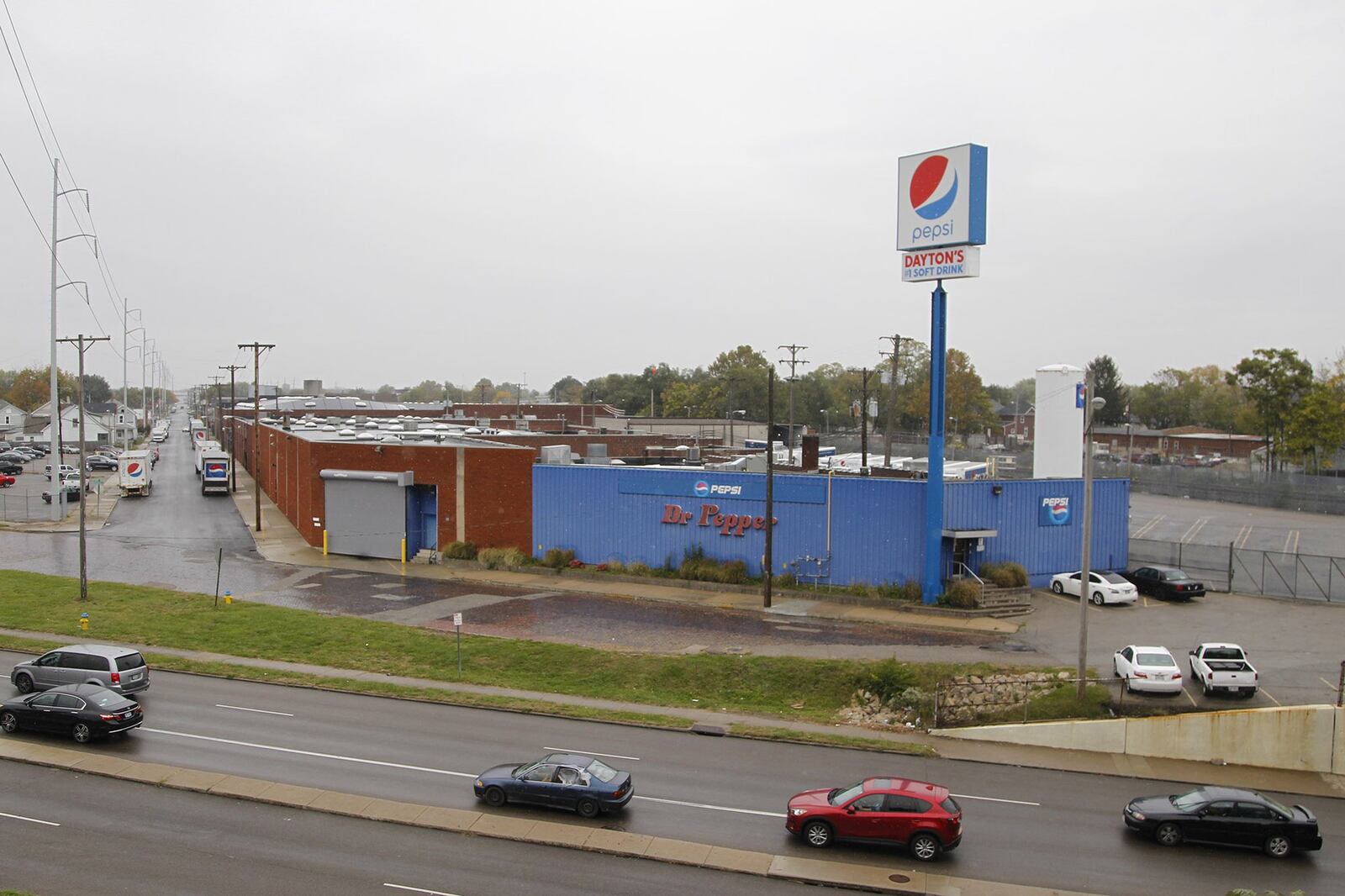 Pepsi’s Dayton bottling facility at 526 Milburn Ave., one of the major employers in Old North Dayton. TY GREENLEES / STAFF