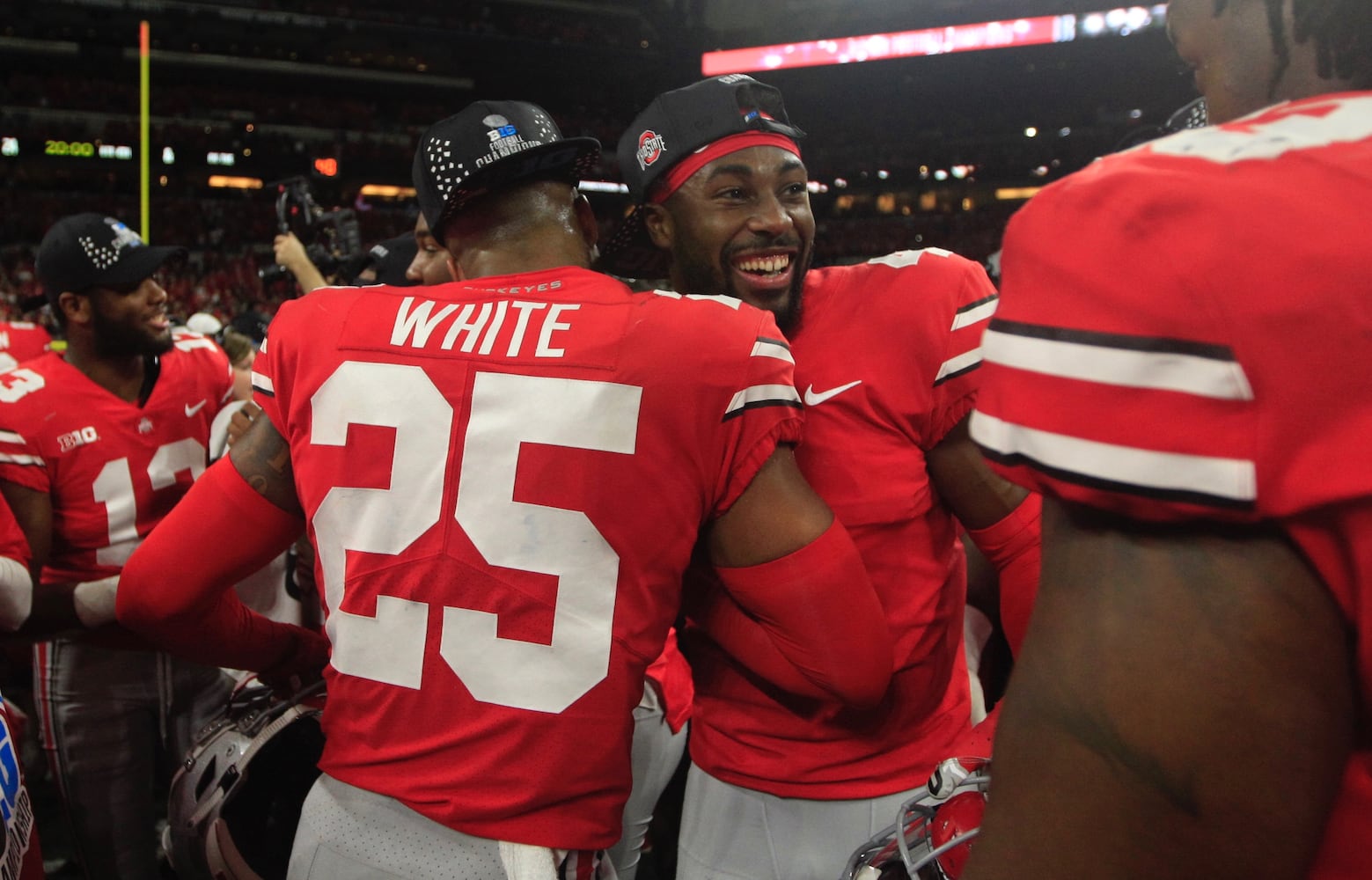 Photos: Ohio State Buckeyes celebrate Big Ten Championship