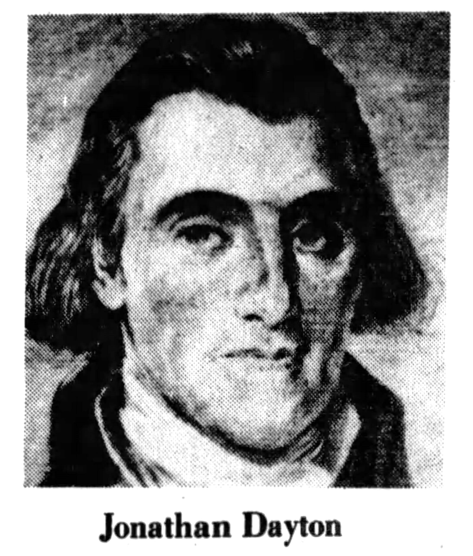 Jonathan Dayton, namesake of the city. DAYTON DAILY NEWS ARCHIVES