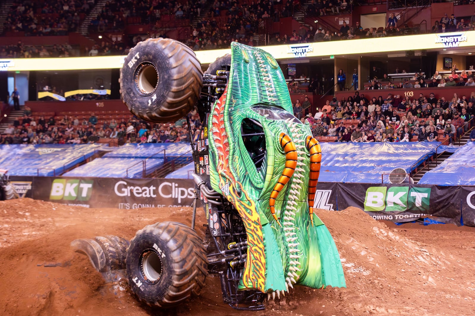 Monster Jam comes to the Nutter Center Nov. 2 and 3. CONTRIBUTED