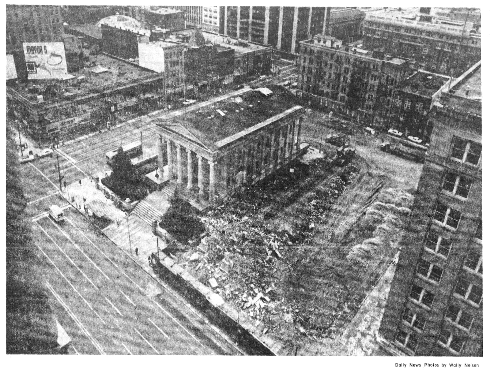 May 20, 1973: Old courthouse survives 93-year-old pal. DAYTON DAILY NEWS ARCHIVES