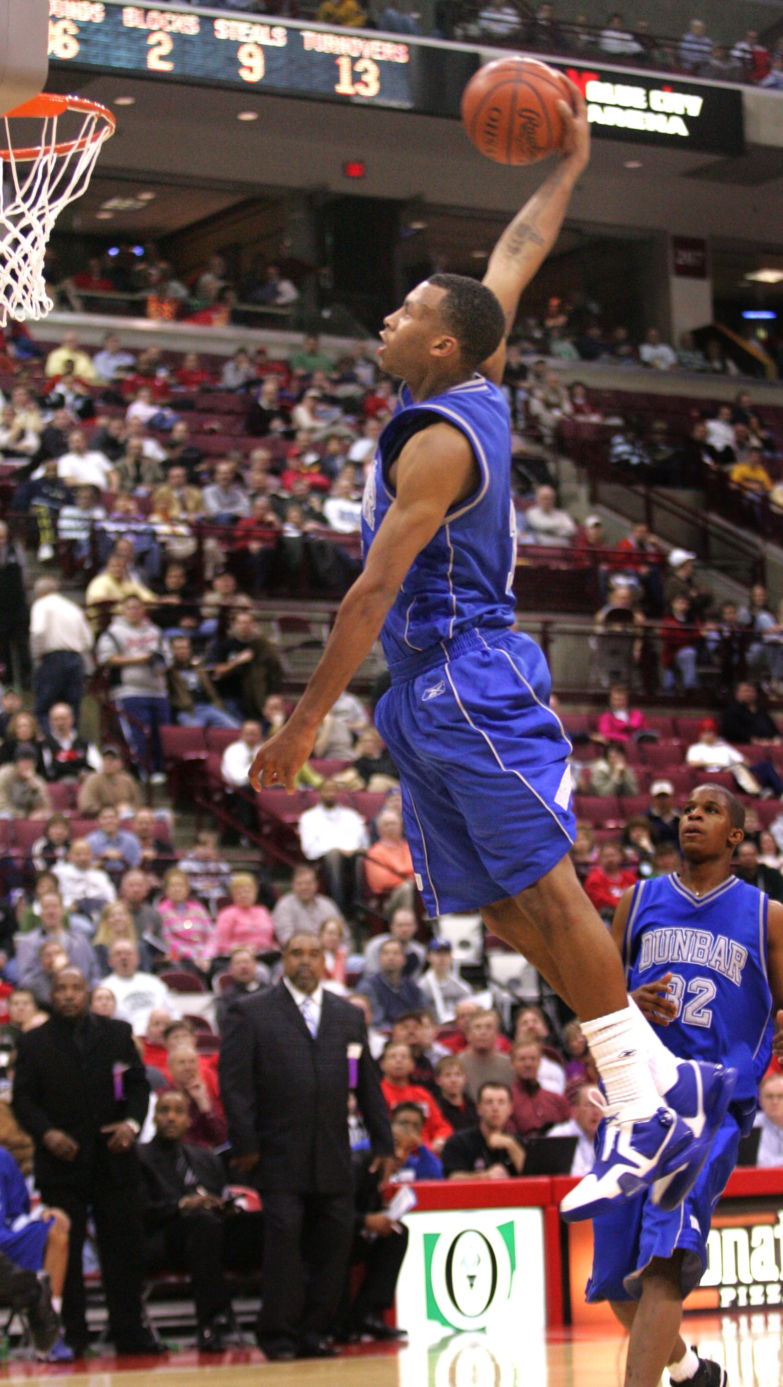 Daequan Cook scored 23 points to lead Dunbar past Wooster Triway 73-46 in the Division II state championship game March 25, 2016, in Columbus. STAFF FILE PHOTO