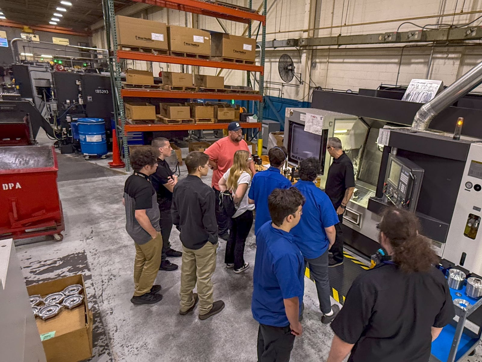 FC Industries hosts students on Manufacturing Day last month. FC Industries photo