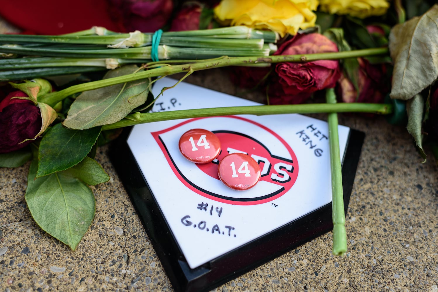 PHOTOS: Pete Rose Memorial at Great American Ball Park in Cincinnati