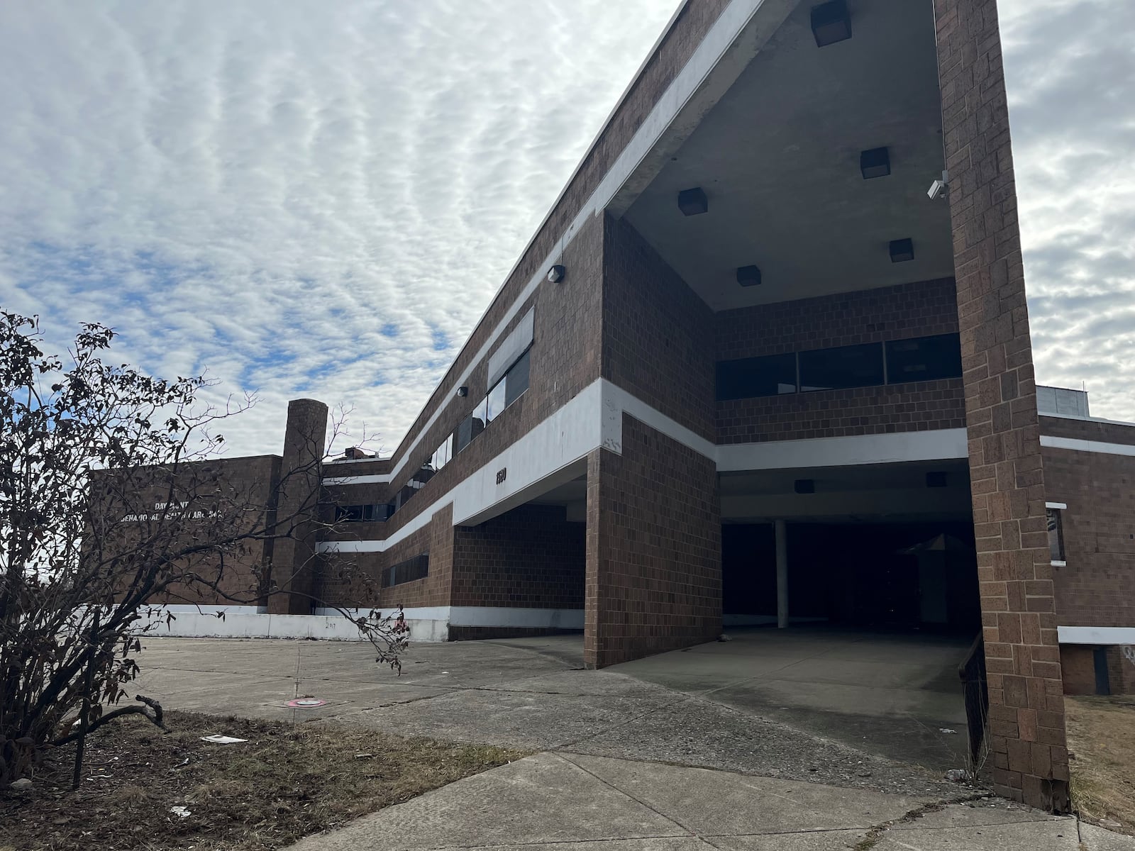 The former Day-Mont Behavioral Health Care facility at 1520 Germantown St., down the road from the DeSoto Bass apartments. Greater Dayton Premier Management wants to demolish the facility and create about 50 new housing units on the site. CORNELIUS FROLIK / STAFF