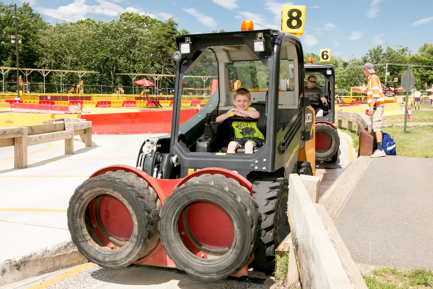 Diggerland is a theme park in New Jersey.