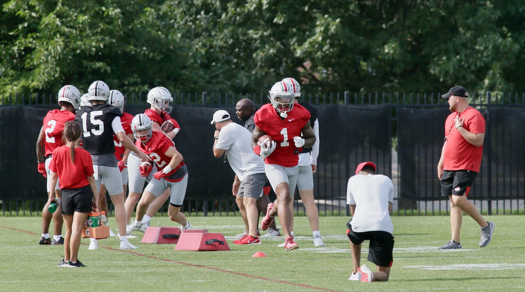 Ohio State practice