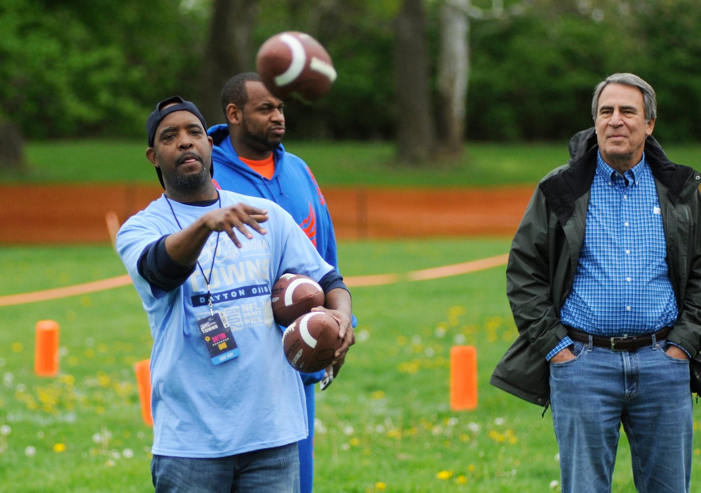 PHOTOS: NFL Draft Day at Dayton’s Triangle Park