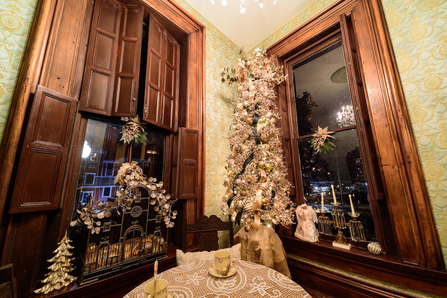 PHOTOS: The Bossler Mansion in St. Anne's Hill decked out for the holidays