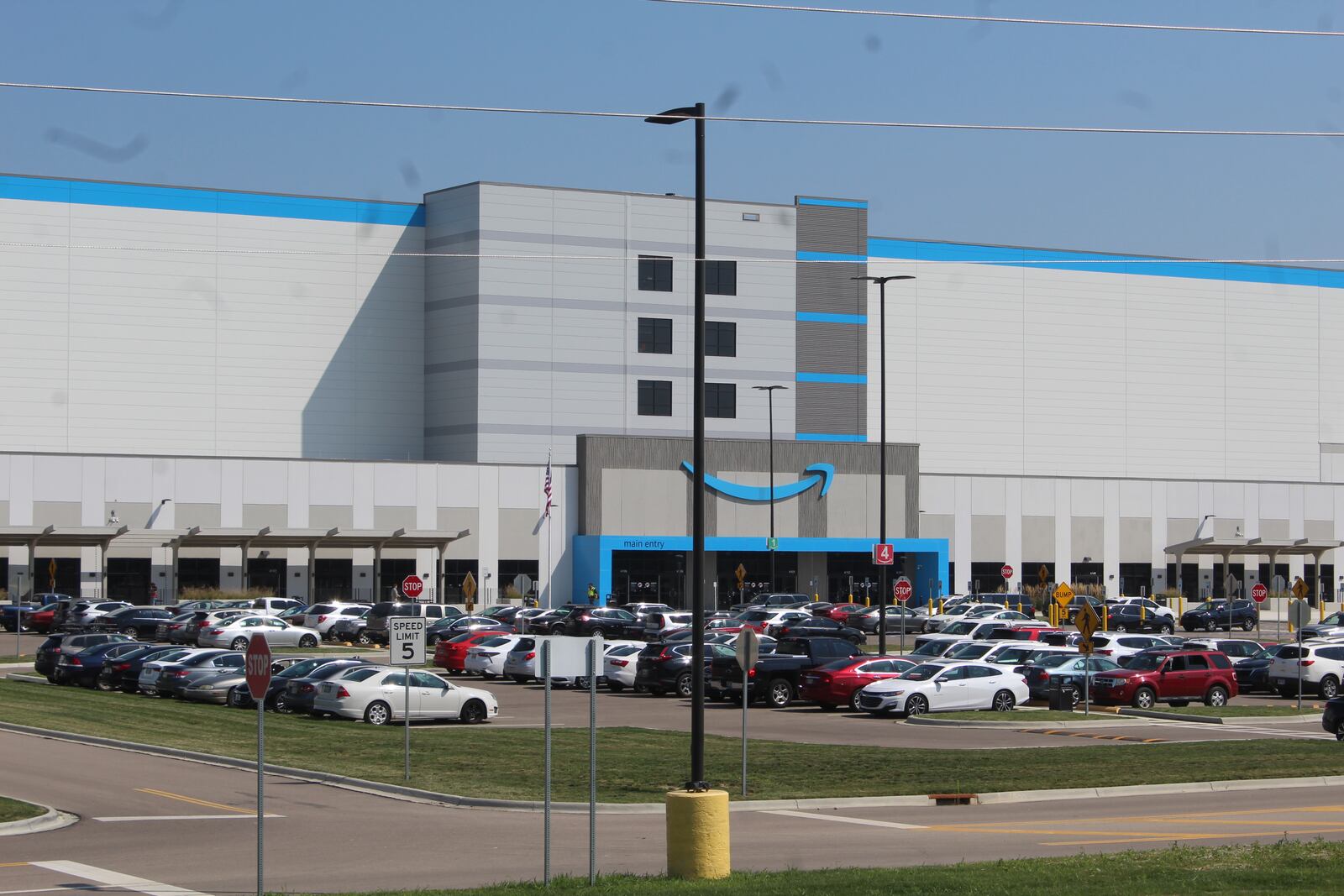 Amazon recently opened a new fulfillment center in Union near the Dayton International Airport that already employs hundreds of workers and will employ about 2,000 people when fully operational. CORNELIUS FROLIK / STAFF