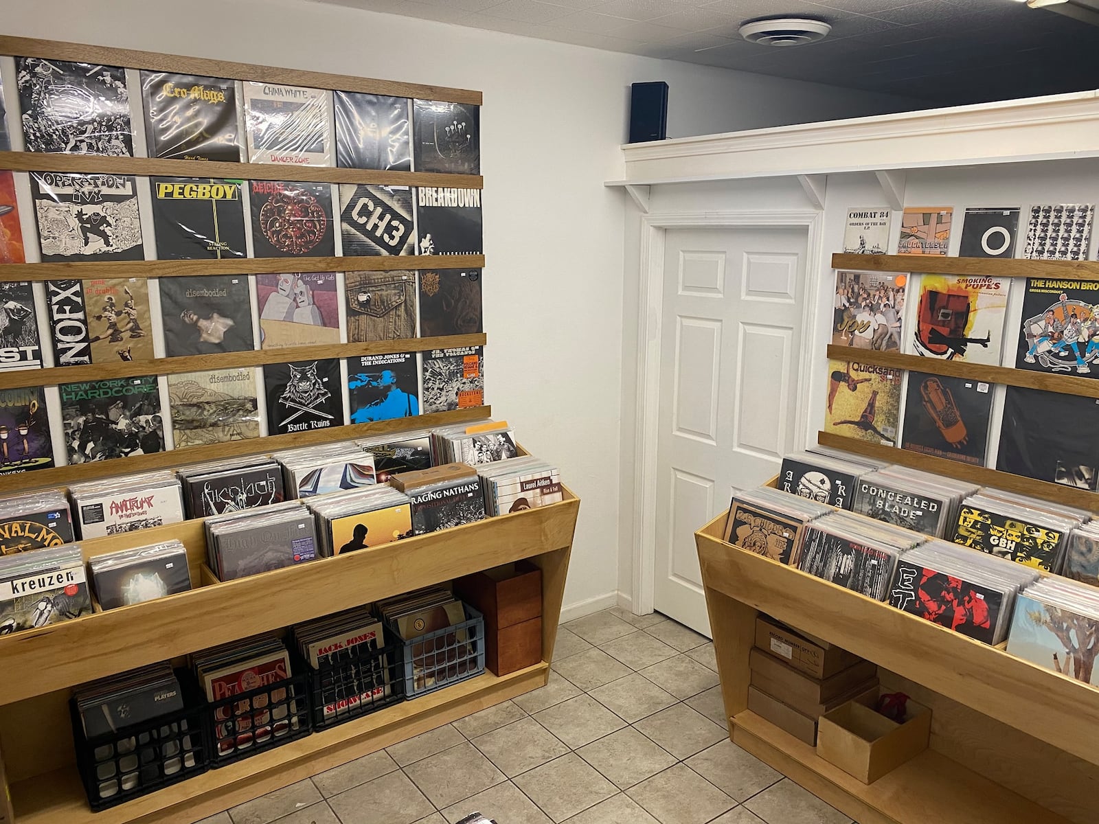 Blind Rage Records, a punk and hardcore record shop located in Dayton's Belmont neighborhood.