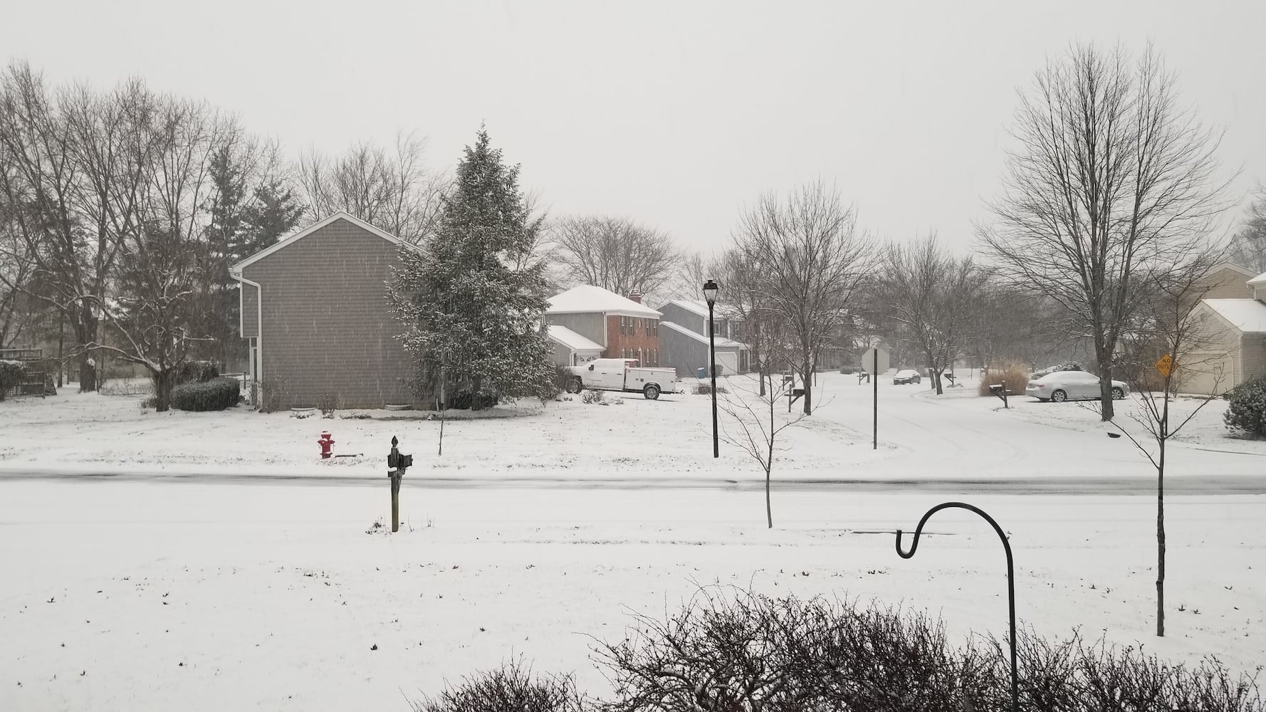 PHOTOS: Snowstorm covers region Saturday