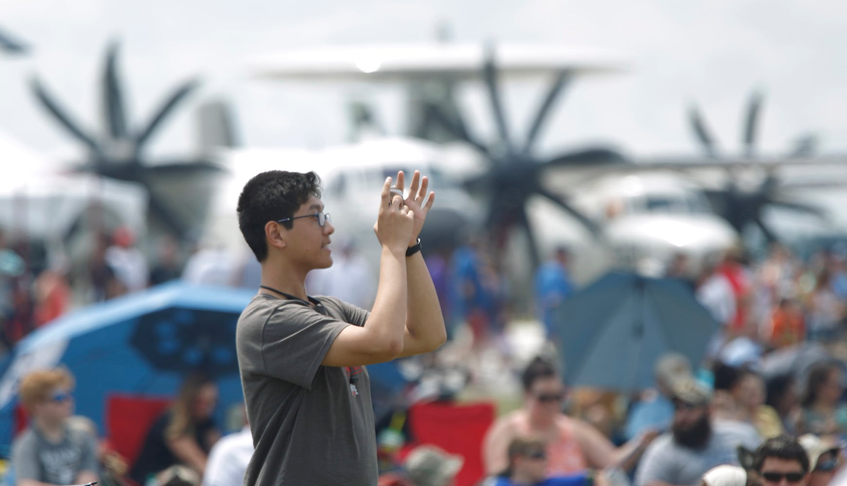 Sunday at the Air Show