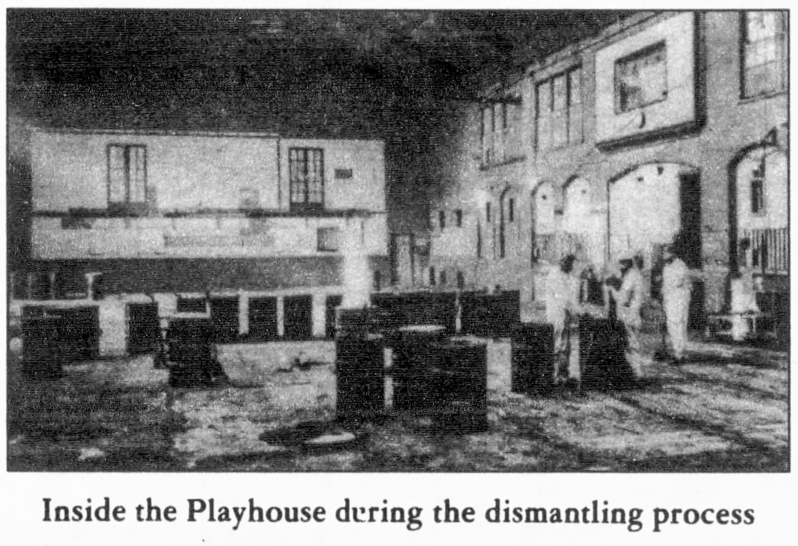 The Runnymede Playhouse, a massive glass-topped structure that was part of the Talbott family estate was used as part of the Dayton Project, part of the Manhattan Project to build the atomic bomb. DAYTON DAILY NEWS ARCHIVES.