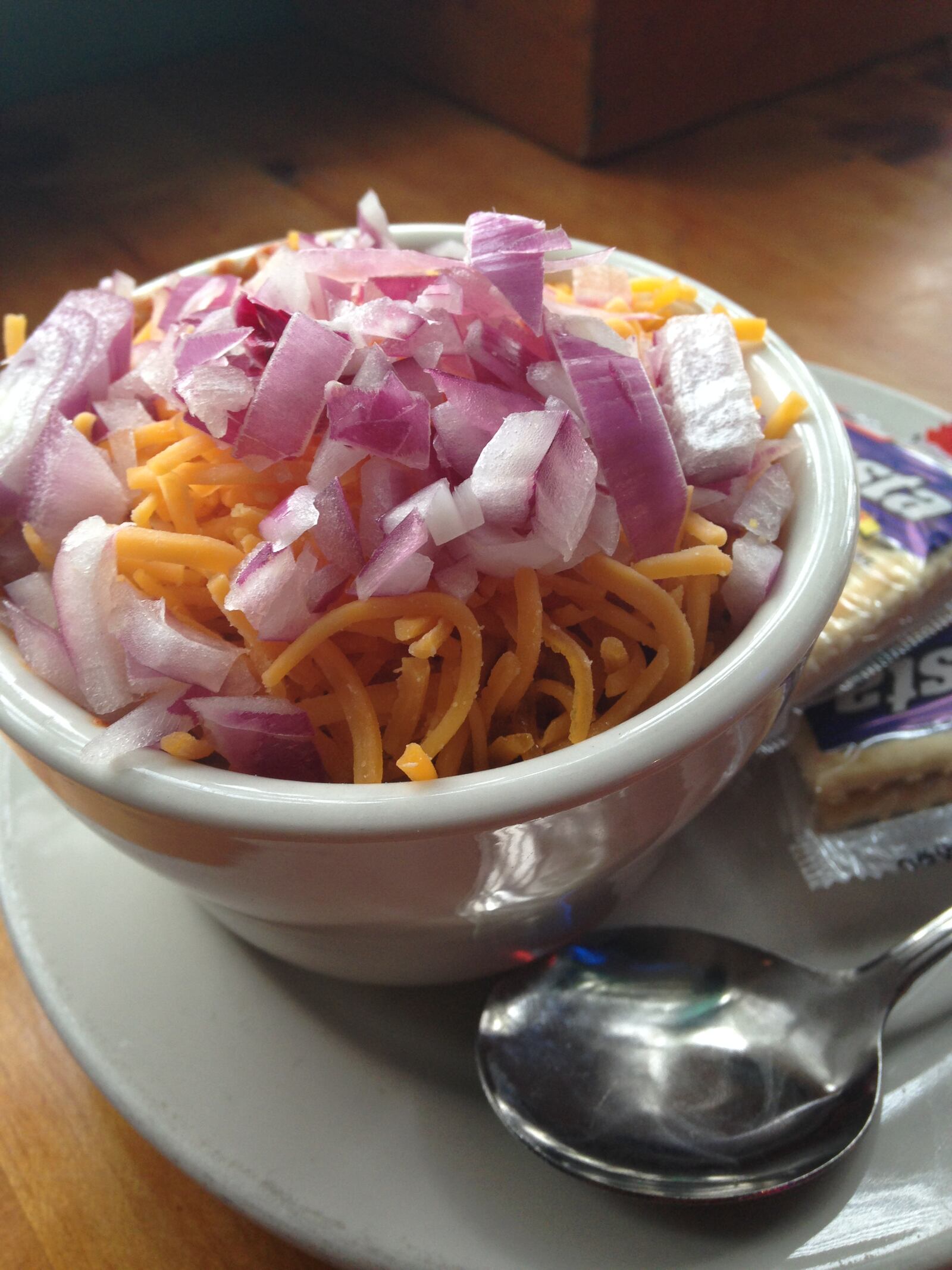 Cup of Tank’s Road Kill Chili. (Staff photo by Amelia Robinson)