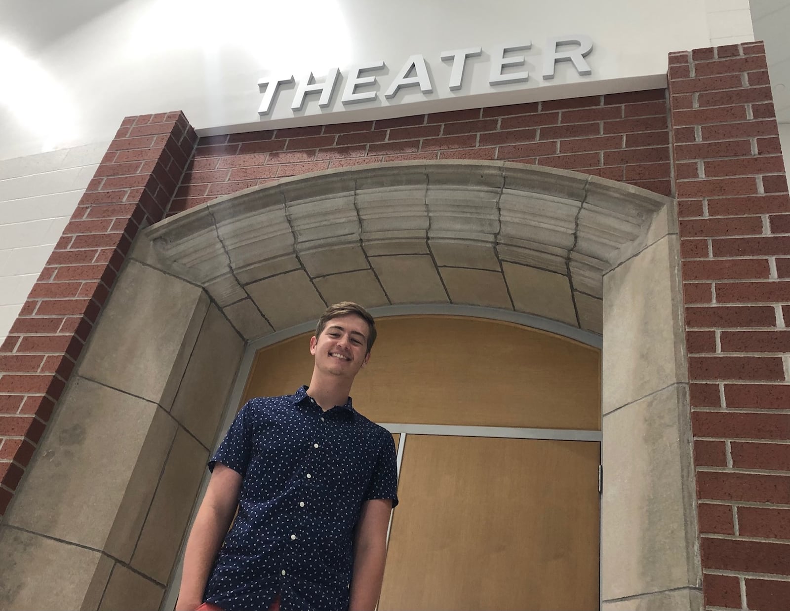 Carlisle High School valedictorian Max Allison will attend Harvard University next fall. Allison got involved in theater at Carlisle and was the lead in the musical "Newsies." STAFF PHOTO / JEREMY P. KELLEY