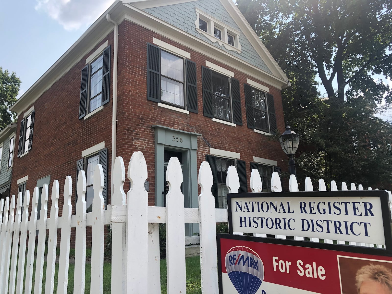 A home for sale on Park Drive in South Park neighborhood. CORNELIUS FROLIK / STAFF