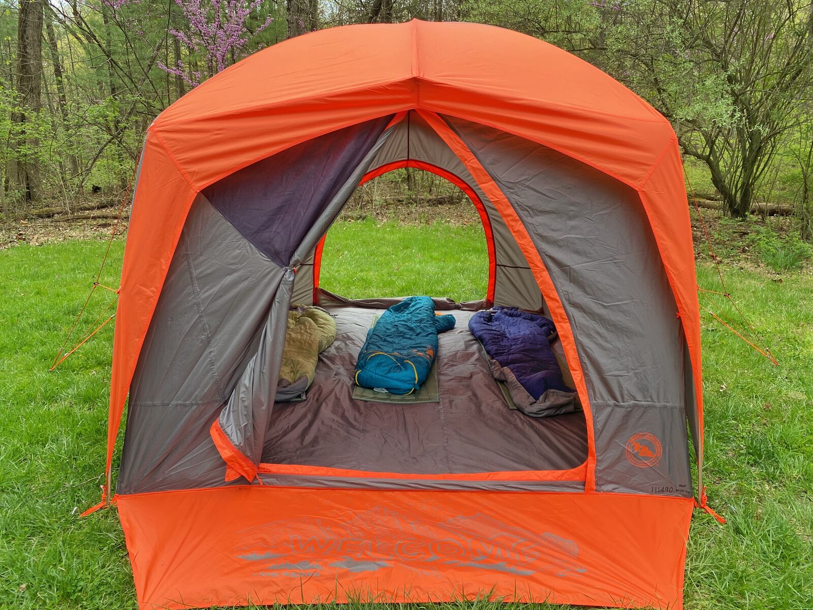 The Five Rivers MetroParks Camping Package includes camp set up and tear down, including the tent, sleeping bags and pads. CONTRIBUTED