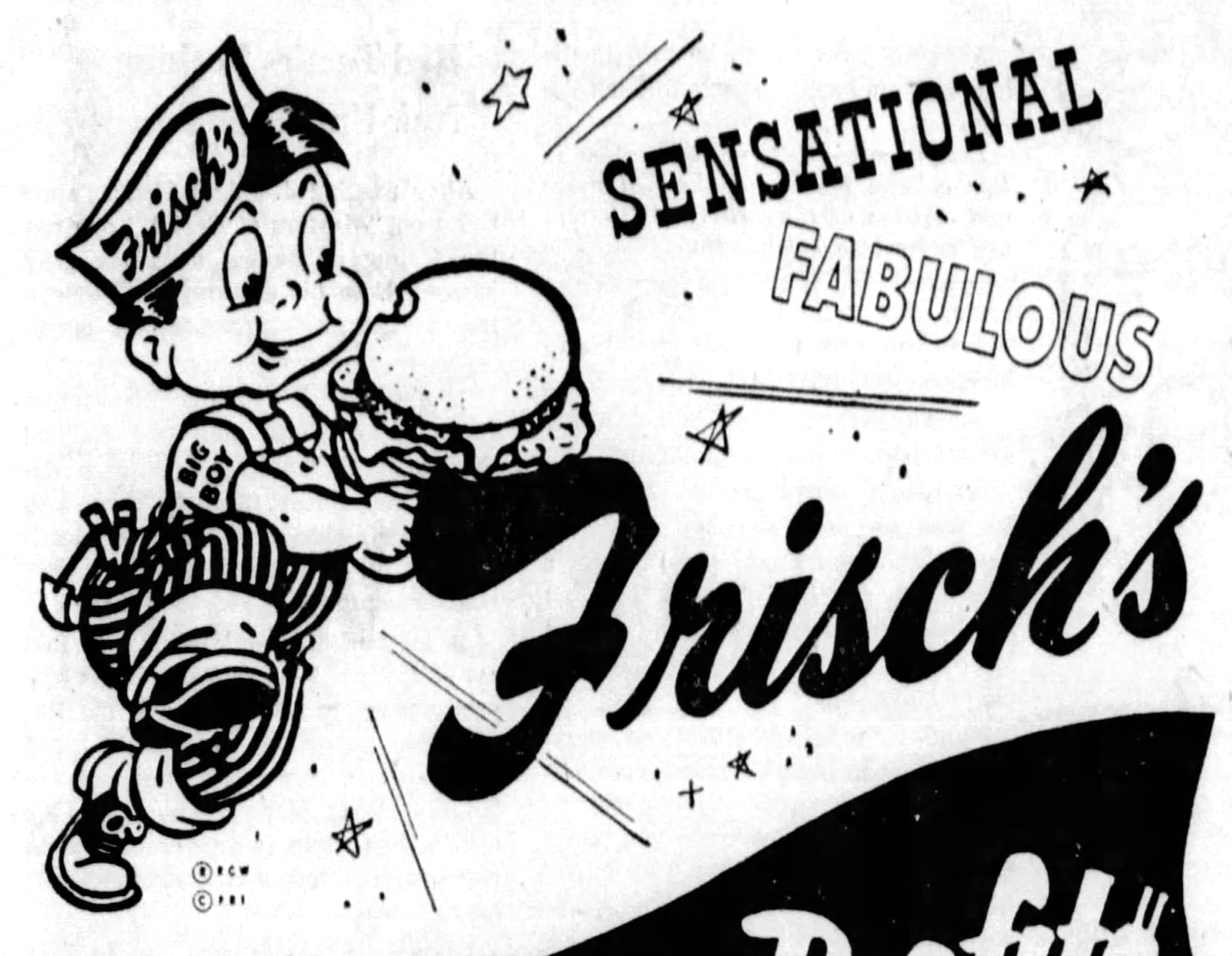 Frisch's Big Boy advertisement from 1958. DAYTON DAILY NEWS ARCHIVES