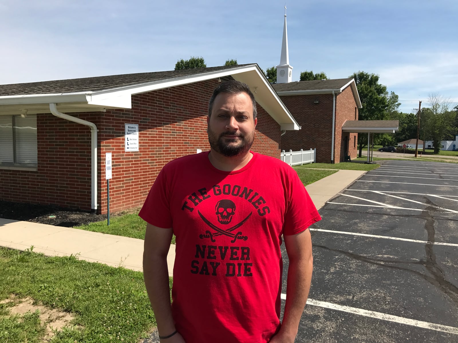 Justin Green, a 36 year-old youth pastor at Beavercreek Baptist Church, says that he has seen people turn more towards the church in times of conflict.