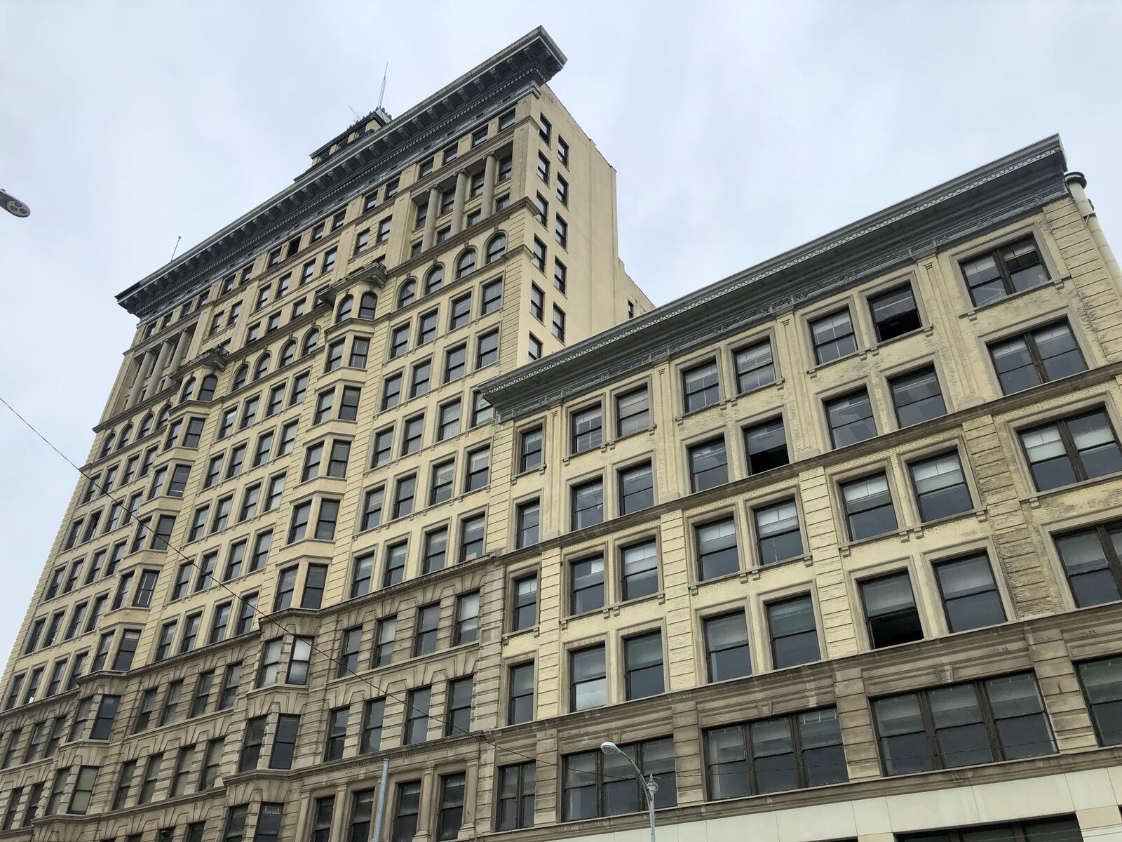 The Centre City building in downtown Dayton at 40 S. Main St. CORNELIUS FROLIK / STAFF