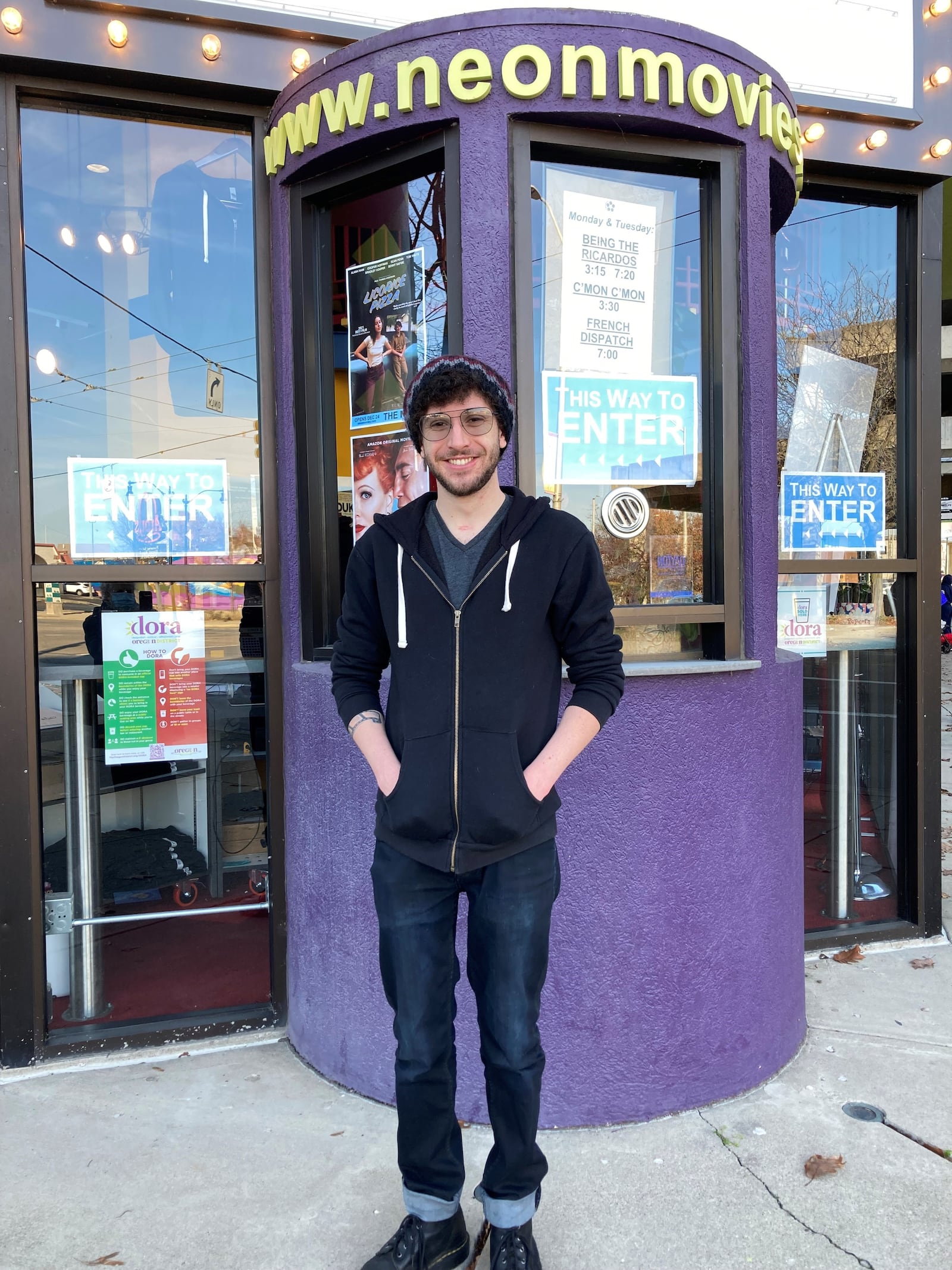 Dylan Champion grew up in Los Angeles and always dreamed of living in a place where “people were kinder and more genuine.” He found that place in Dayton. CONTRIBUTED