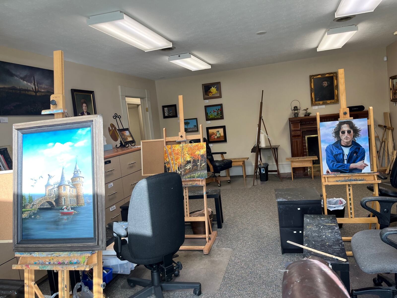 Olde Masters Galleria, a Centerville art business offering artists a space to rent, showcase their work and develop their skills, has moved to 55 Rhoads Center Drive. CONTRIBUTED