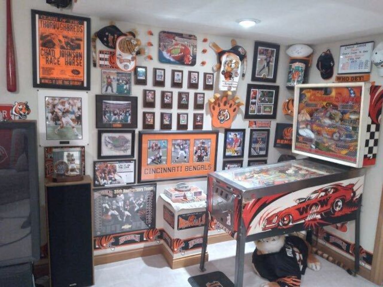 Die-hard fans show us their "Bengals Cave"